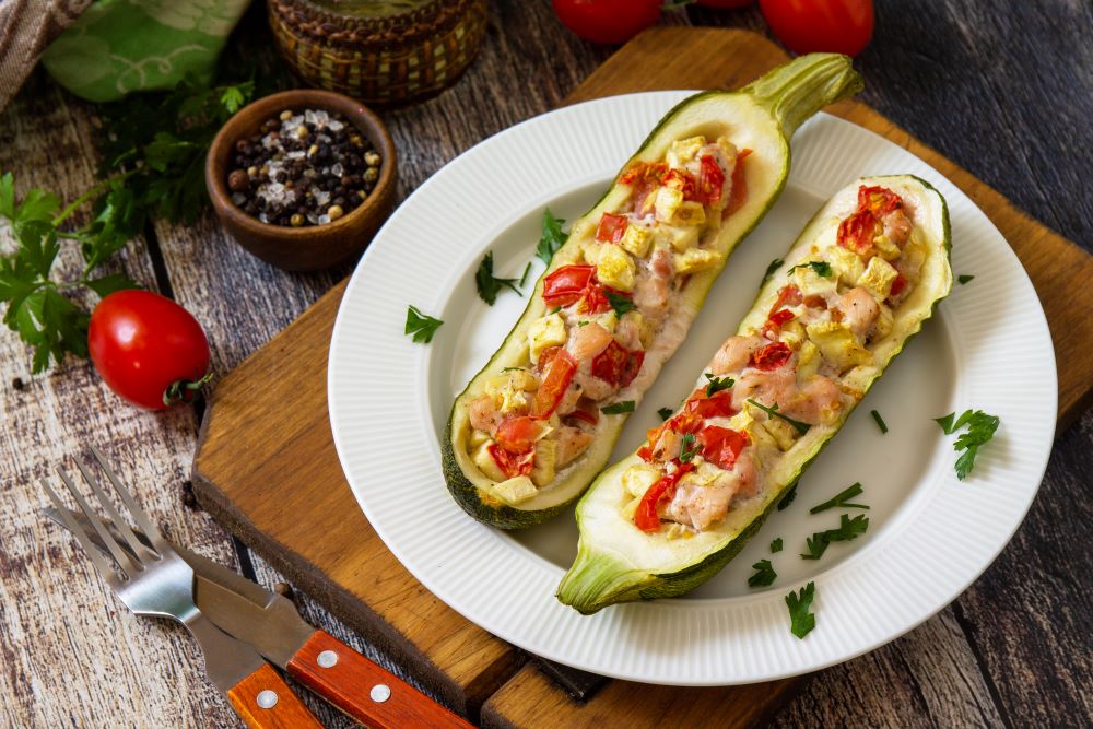 co zrobić z cukinii na obiad pomysł na faszerowaną 