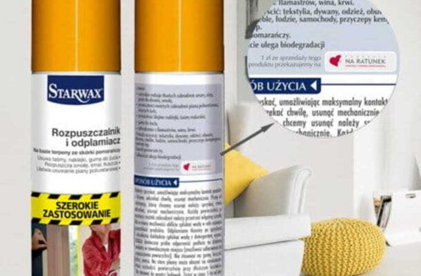 Kiedy preparat Starwax Rozpuszczalnik i Odplamiacz jest niezbędny? Sprawdzamy, co może wyczyścić