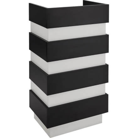 jak urządzić mały salon fryzjerski - recepcja mini