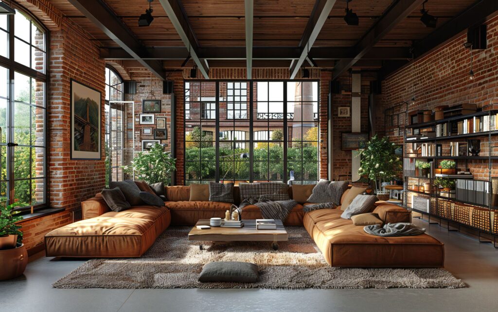 Aranżacja przestrzeni w stylu industrialnym