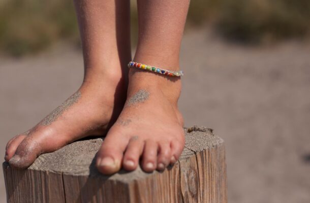 Na której nodze nosi się bransoletkę?