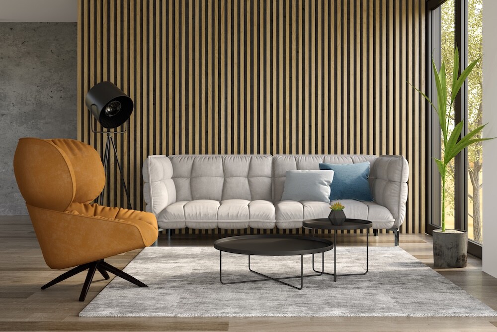 Co na ścianę w salonie? 15 pomysłów na stylowe wnętrze 