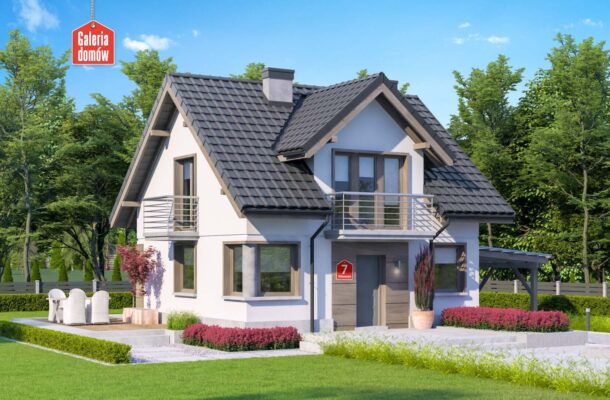 Jak wybrać tani w budowie projekt domu dla rodziny 2+2?
