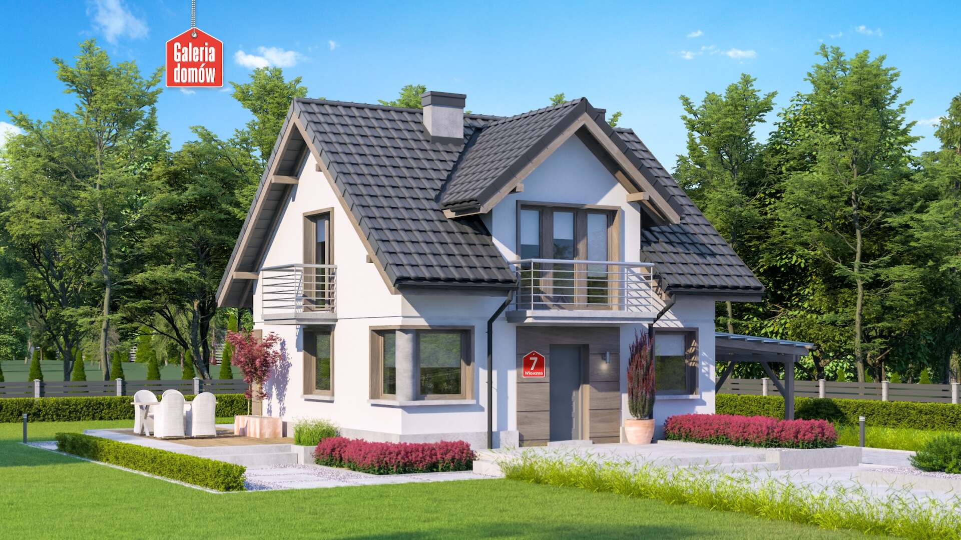 Jak wybrać tani w budowie projekt domu dla rodziny 2+2?