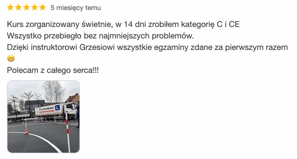 Opinia o wczasach z prawem jazdy dotycząca czasu trwania kursu Wczasy z prawem jazdy – opinie o czasie trwania kursu