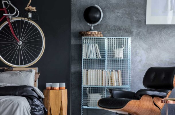 Industrialny loft w pokoju nastolatka – design, który inspiruje
