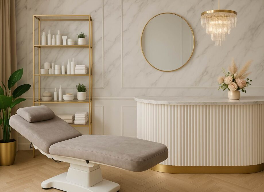 Salon kosmetyczny w stylu glamour – jak go zaaranżować?