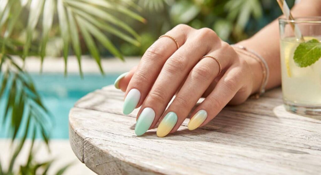 Miętowe odświeżenie z matowym wykończeniem