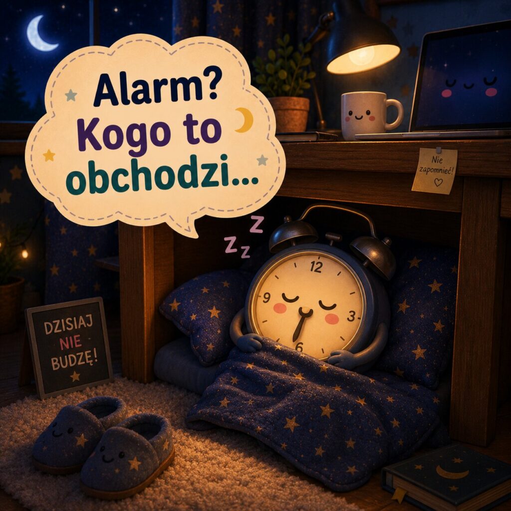 Alarm na urlopie od dzwonienia