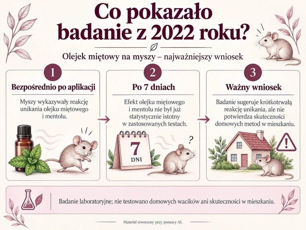 Jak myszy reagują na olejek miętowy? Olejek miętowy na myszy - co mówią na ten temat badania?